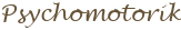 Psychomotorik