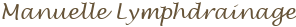 Manuelle Lymphdrainage